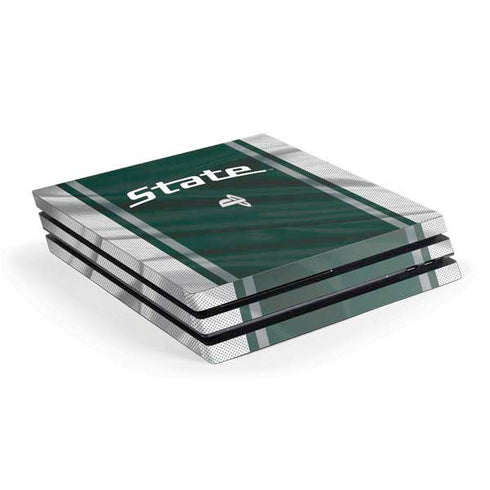 Michigan State University Jersey Grey PlayStation PS4 Skins